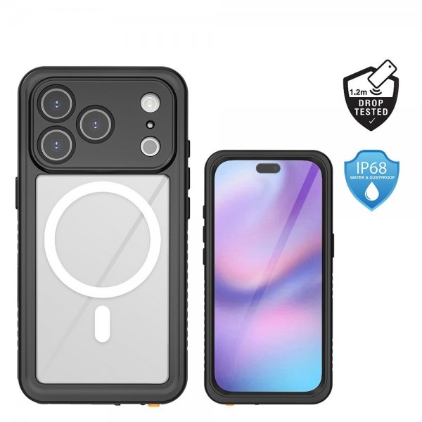 4smarts iPhone 17 Pro Skal Stark IP68 MagSafe Svart