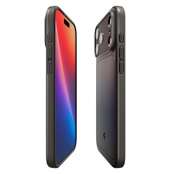 Spigen iPhone 17 Pro Skal Thin Fit MagFit Gunmetal