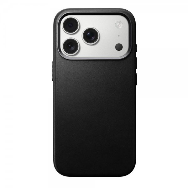 Nomad iPhone 17 Pro Skal Traditional Leather Case Svart