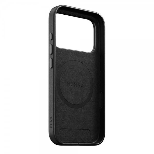Nomad iPhone 17 Pro Skal Traditional Leather Case Svart