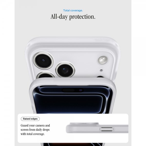Spigen iPhone 17 Pro Skal Ultra Hybrid Classic MagFit Silver
