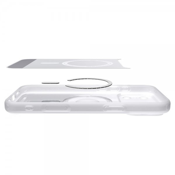 Spigen iPhone 17 Pro Skal Ultra Hybrid Classic MagFit Silver