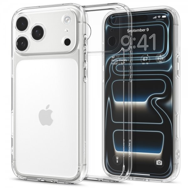 Spigen iPhone 17 Pro Skal Ultra Hybrid Crystal Clear