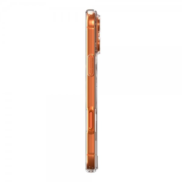 Spigen iPhone 17 Pro Skal Ultra Hybrid MagFit Clear Orange
