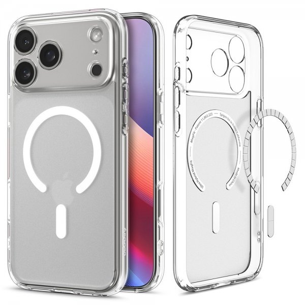 Spigen iPhone 17 Pro Skal Ultra Hybrid MagFit Frost White