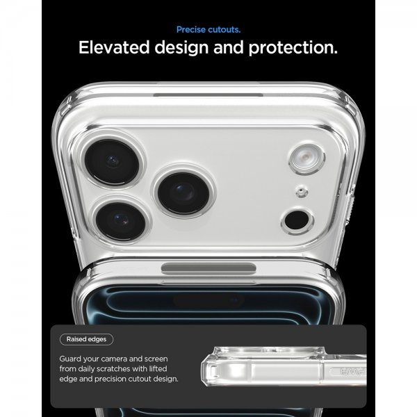 Spigen iPhone 17 Pro Skal Ultra Hybrid T MagFit Glossy White