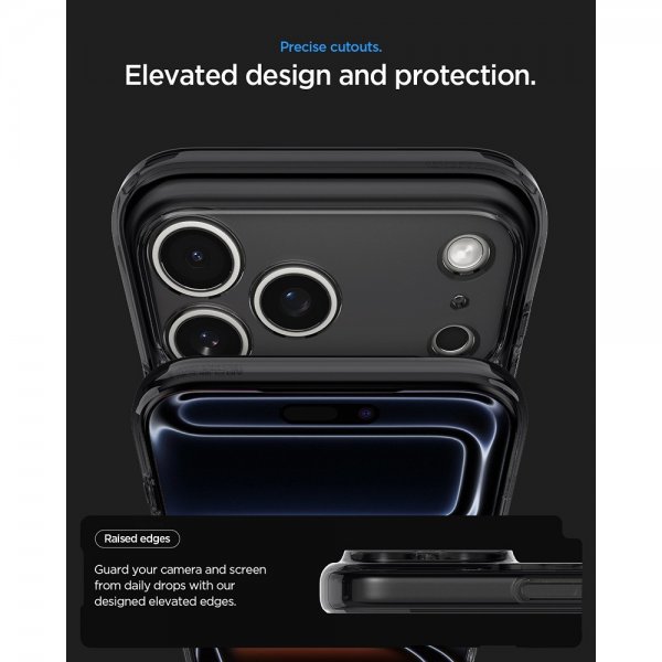 Spigen iPhone 17 Pro Skal Ultra Hybrid Zero One MagFit Svart