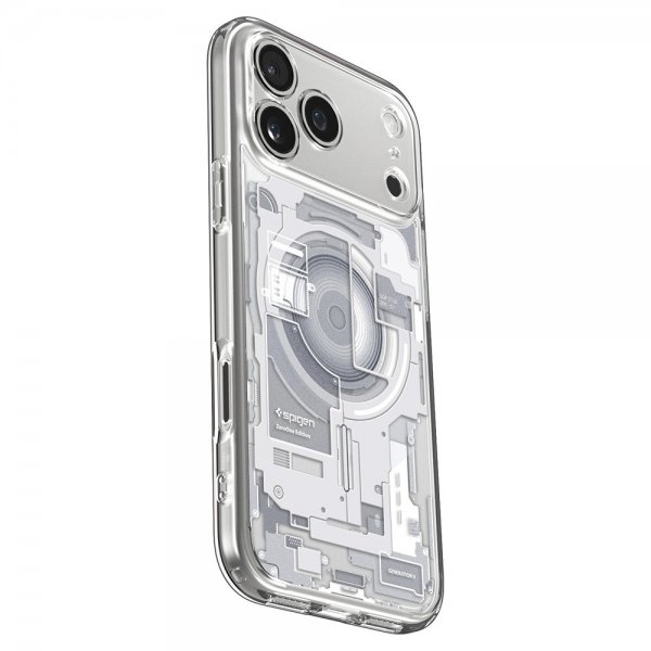 Spigen iPhone 17 Pro Skal Ultra Hybrid Zero One MagFit Vit