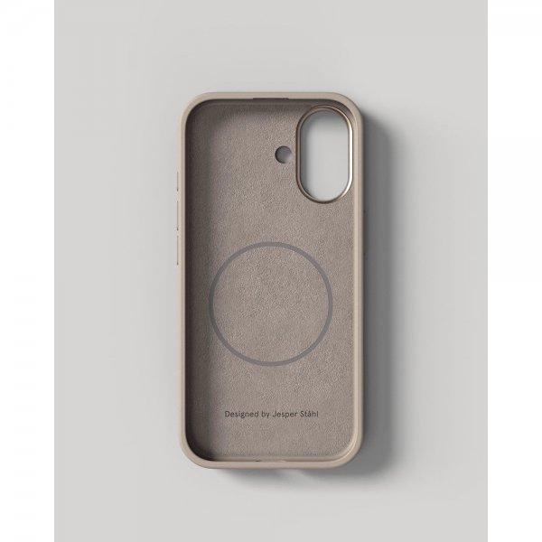 Nudient iPhone 17 Skal Bold Case MagSafe Linen Beige
