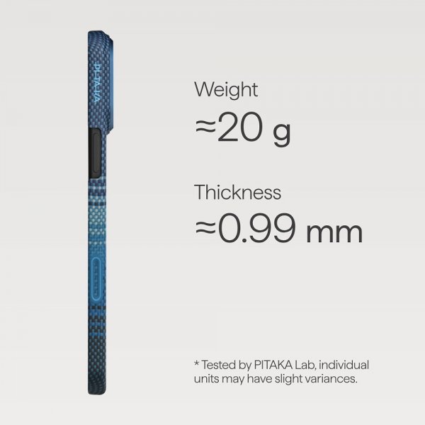 Pitaka iPhone 17 Skal Edge Moonrise