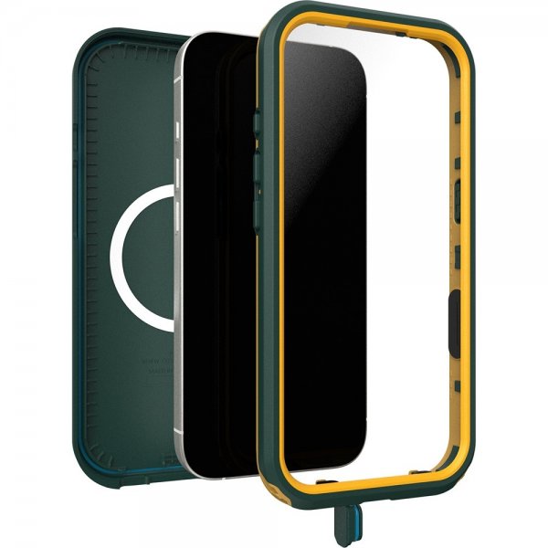 Otterbox iPhone 17 Skal Fre MagSafe Grön