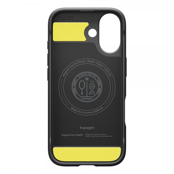 Spigen iPhone 17 Skal Rugged Armor MagFit Matte Black