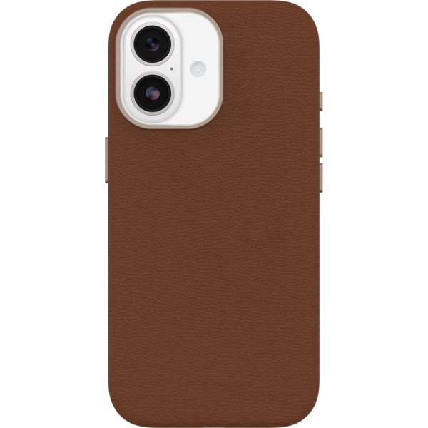Otterbox iPhone 17 Skal Symmetry Cactus Leather MagSafe Desert Saddle