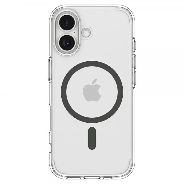 Spigen iPhone 17 Skal Ultra Hybrid MagFit Clear Graphite