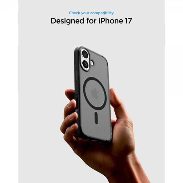 Spigen iPhone 17 Skal Ultra Hybrid MagFit Frost Black
