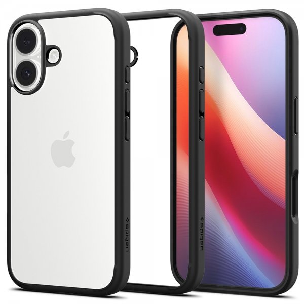 Spigen iPhone 17 Skal Ultra Hybrid Matte Black