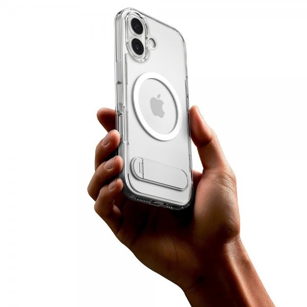 Spigen iPhone 17 Skal Ultra Hybrid S MagFit Clear White