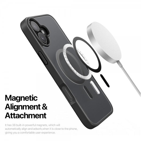 Dux Ducis iPhone 17 Skal Yind Series MagSafe Svart