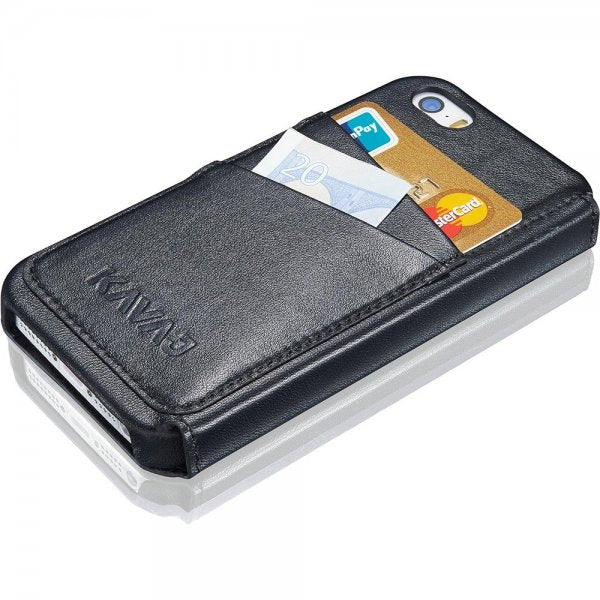 KAVAJ iPhone 5/5S/SE 2016 Fodral Dallas Svart