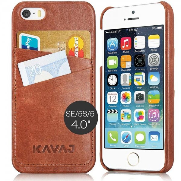 KAVAJ iPhone 5/5S/SE 2016 Skal Tokyo Brun