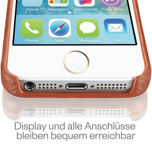 KAVAJ iPhone 5/5S/SE 2016 Skal Tokyo Brun