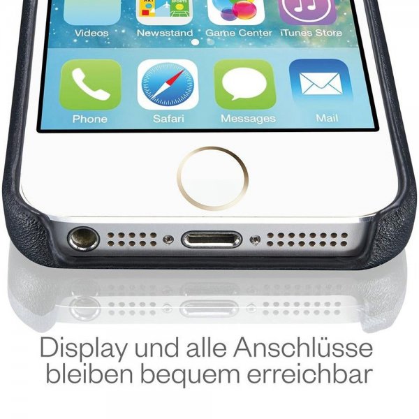 Kavaj iPhone 5/5S/SE 2016 Skal Tokyo Svart