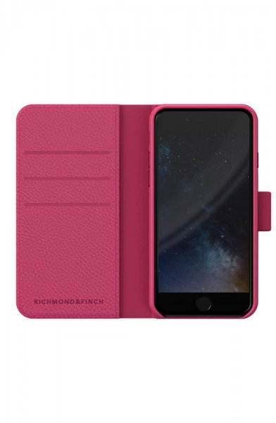 Richmond & Finch iPhone 6/6S/7/8/SE Fodral Wallet Löstagbart skal Rosa