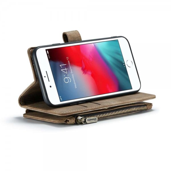 CaseMe iPhone 6/6S/7/8/SE Fodral C30 Series Brun