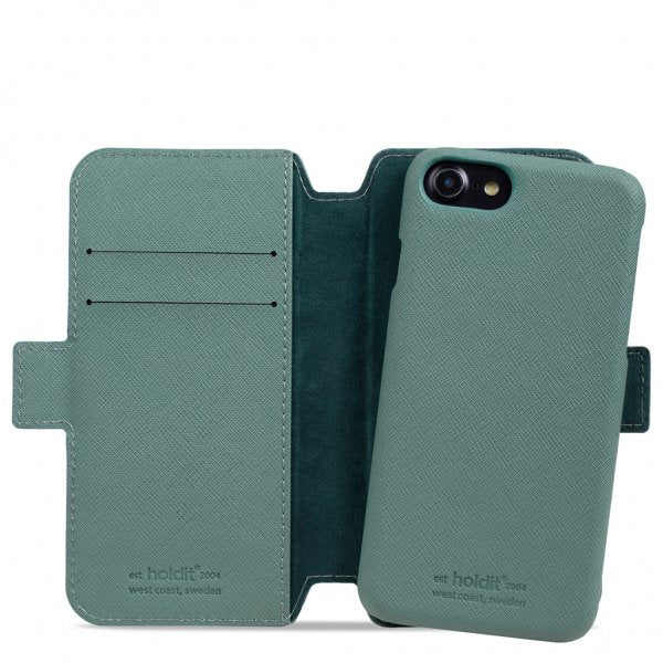 holdit iPhone 6/6S/7/8/SE Fodral Stockholm Löstagbart Skal Moss Green