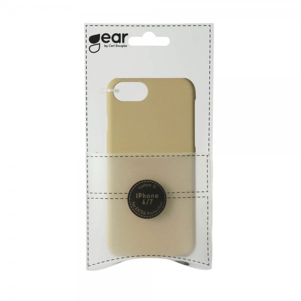 Gear iPhone 6/6S/7/8/SE Skal Hårdplast Beige