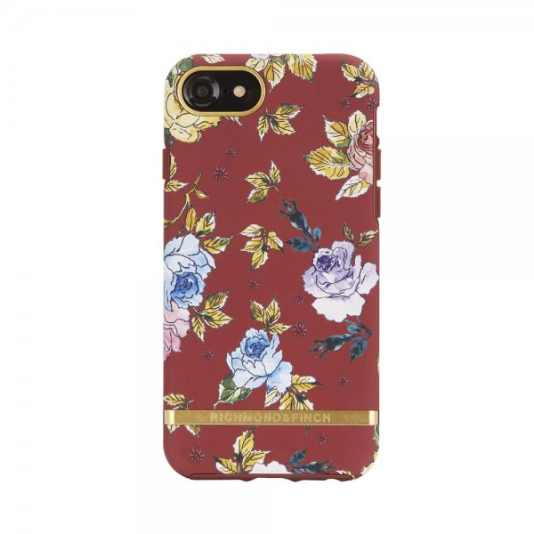 Richmond & Finch iPhone 6/6S/7/8/SE Skal Red Floral