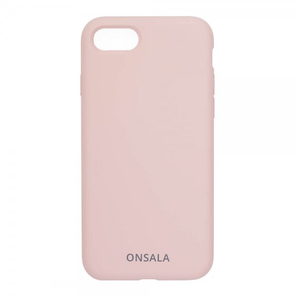 Onsala iPhone 6/6S/7/8/SE Skal Silikon Sand Pink