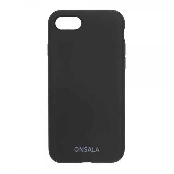 Onsala iPhone 6/6S/7/8/SE Skal Silikon Svart
