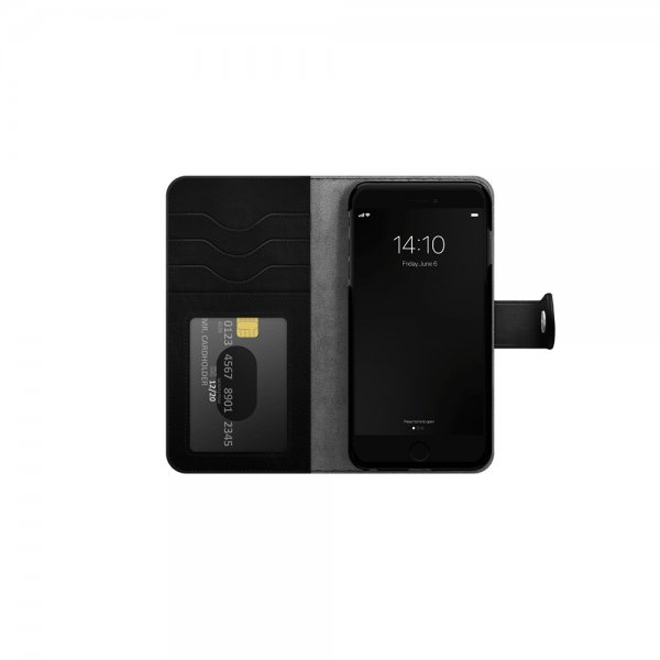 Ideal of Sweden iPhone 6/6S/7/8/SE Fodral Magnet Wallet+ Svart