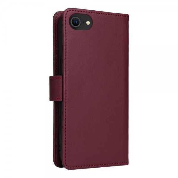 Betopnice iPhone 6/6S/7/8/SE Fodral med Löstagbart Skal 005 Röd