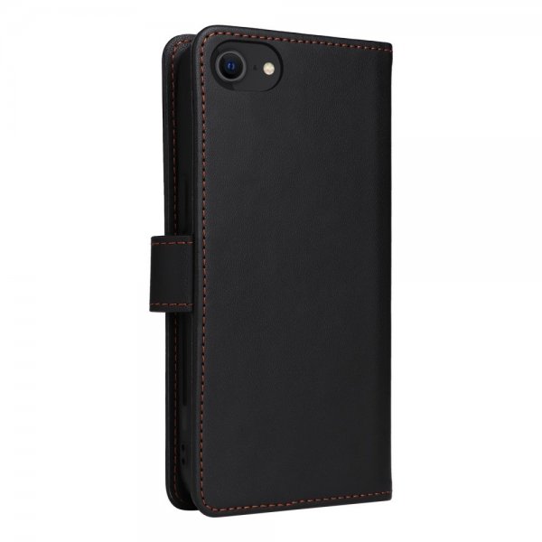 Betopnice iPhone 6/6S/7/8/SE Fodral med Löstagbart Skal 005 Svart