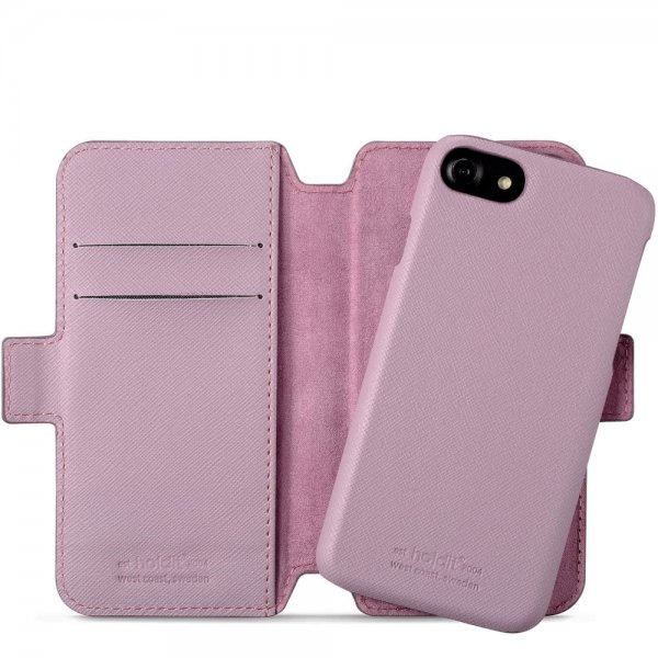holdit iPhone 6/6S/7/8/SE Fodral Stockholm Löstagbart Skal Mauve
