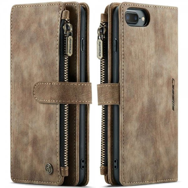 CaseMe iPhone 6/6S Plus/7 Plus/8 Plus Fodral C30 Series Brun