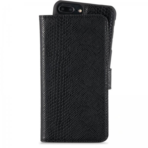 holdit iPhone 6/6S Plus/iPhone 7 Plus/iPhone 8 Plus Fodral Wallet Case Magnet Serpent Black