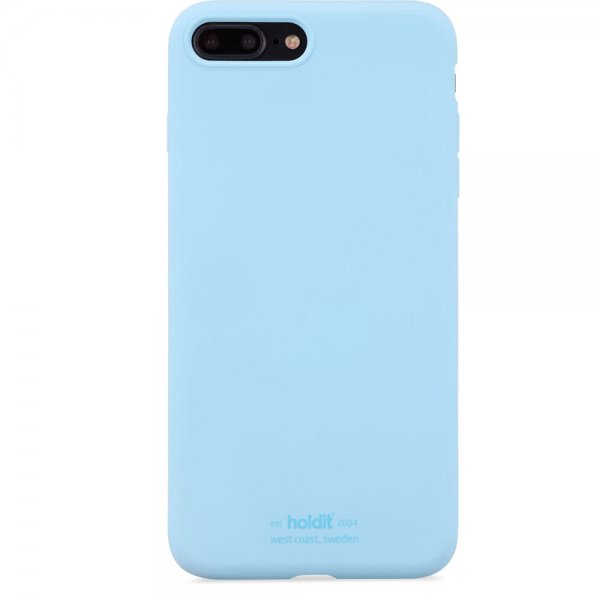 holdit iPhone 7 Plus/iPhone 8 Plus Skal Silikon Ljusblå