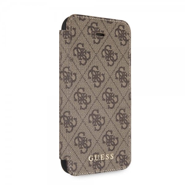 Guess iPhone 7/8/SE Fodral Monogram Brun