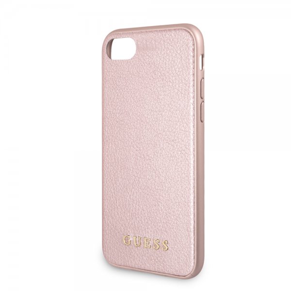 Guess iPhone 7/8/SE Skal Iridescent Cover Roseguld