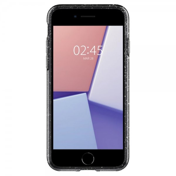 Spigen iPhone 7/8/SE Skal Liquid Crystal Glitter Crystal Quartz