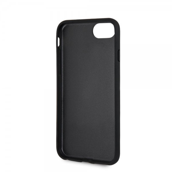 BMW iPhone 7/8/SE Skal Logo Perforerad Svart