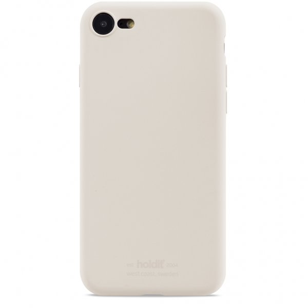 holdit iPhone 7/8/SE Skal Silikon Light Beige