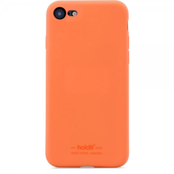 holdit iPhone 7/8/SE Skal Silikon Orange