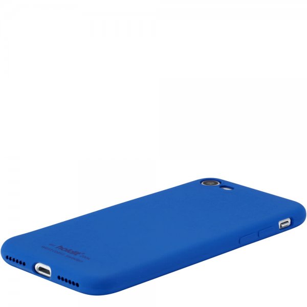 holdit iPhone 7/8/SE Skal Silikon Royal Blue