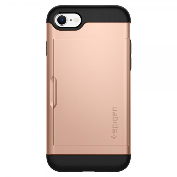 Spigen iPhone 7/8/SE Skal Slim Armor CS Blush Gold