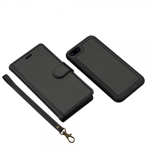 Nordic Covers iPhone 7/8/SE Fodral med avtagbart MagSafe-skal Raven Black