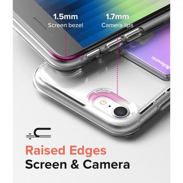Ringke iPhone 7/8/SE Skal Fusion Card Clear